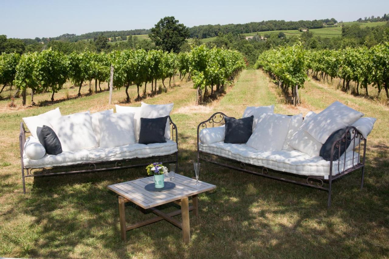 La Veranda Du Chateau Maison Noble Caumont  Eksteriør billede